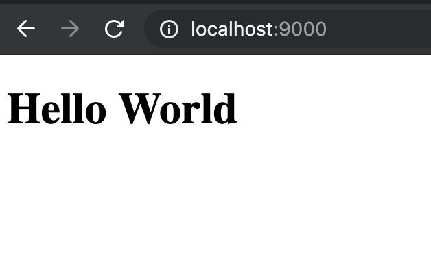 Hello world